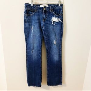 ABERCROMBIE & FITCH DISTRESSED JEANS